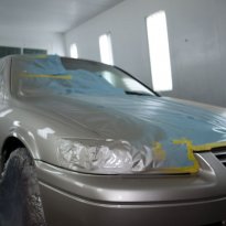 our paint booth