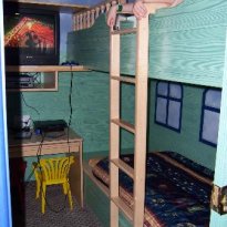 Pirate theme bunk beds