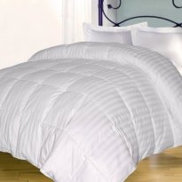 Damask Stripe Down Alternative Comforter